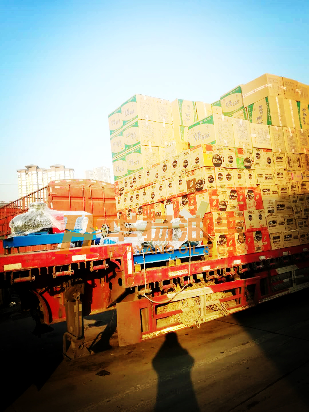 鉆井泥漿攪拌器發貨